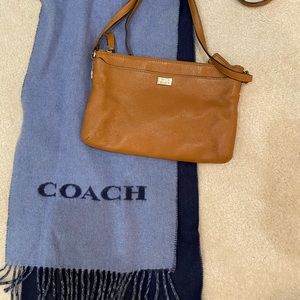 Coach Crossbody and Scarf